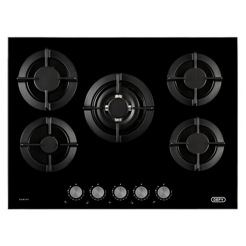 Defy Gemini Gas on Glass Hob 89cm