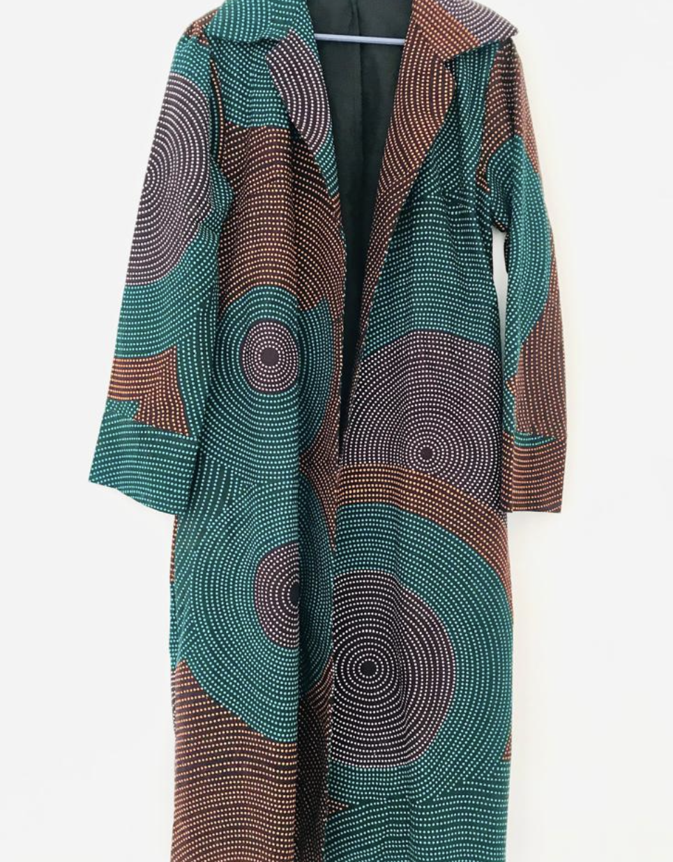 Women’s Kitenge long coat, office jacket